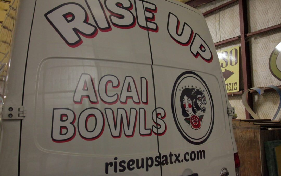 Vehicle Graphics – Rise Up Acai Bowls