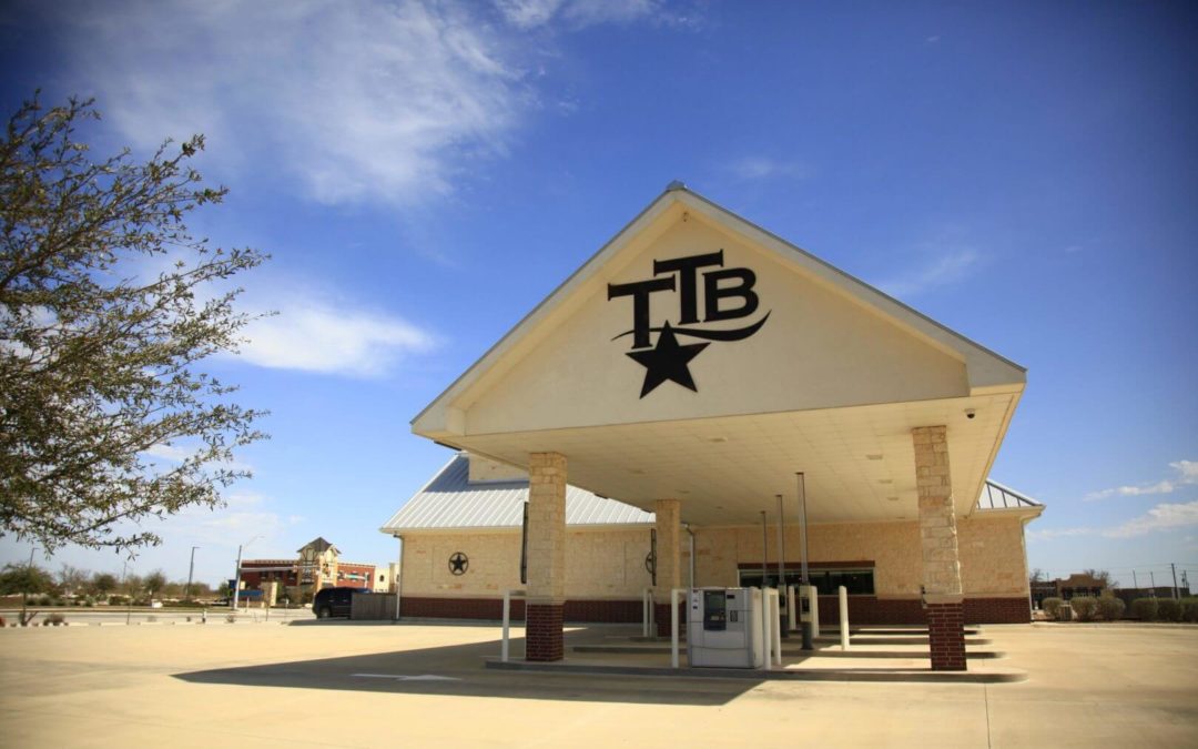 Custom Cut Aluminum Logo Sign – Trust Texas Bank