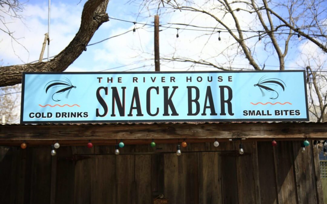 Aluminum Sign – The River House